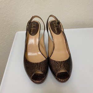 Bronze Metallic,  Cole Haan Heels with Nike air